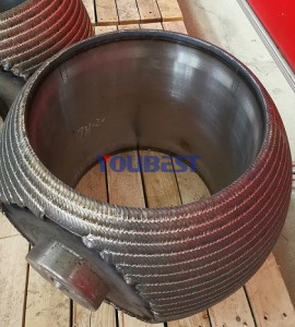 Hot Wire Weld overlay cladding For Ball Valves