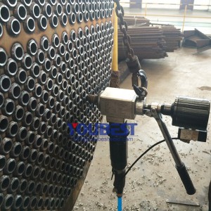 Portable High Speed Pipe Facing Machine for Heat Exchanger