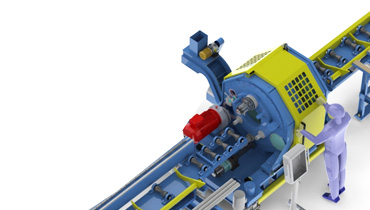 Pipe Cutting & Beveling Machine